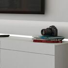 Rack Com Painel Para Tv 60 Polegadas Branco Classic Ad 2.2 Co