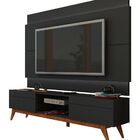 Rack Com Painel Para Tv 60 Polegadas Preto Classic 2g 2.2 - I