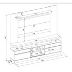 Rack Com Painel Para Tv 60 Polegadas Recife E Aurora Linea Br