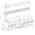 Rack Com Painel Para Tv 60 Polegadas Samba 1.6 Yescasa Off Wh