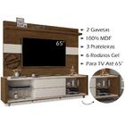 Rack Com Painel Para Tv 65 Polegadas Mdf Muse Lpa