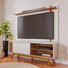 Rack Com Painel Para Tv 70 Polegadas Otawa E Leme Porta Desli