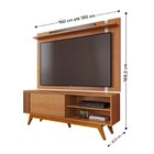 Rack Com Painel Para Tv 70 Polegadas Otawa E Leme Porta Desli