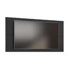 Rack Com Painel Para Tv Até 42 Polegadas Salah Preto 135 Cm
