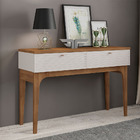 Rack Com Painel Para Tv Até 42 Polegadas Smart Matte/off Whit