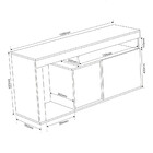 Rack Com Painel Para Tv Até 43 Polegadas 2 Portas Palermo Vie