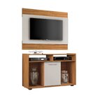Rack Com Painel Para Tv Até 43 Polegadas Show Freijó Trend/of