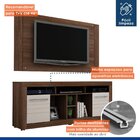 Rack Com Painel Para Tv Até 46 Polegadas 2 Portas 7 Nichos Fi