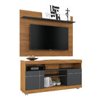 Rack Com Painel Para Tv Até 47 Polegadas 2 Portas Yara Maia C