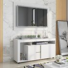 Rack Com Painel Para Tv Até 48 Polegadas Lavanda Espresso Móv