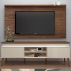 Rack Com Painel Para Tv Até 50 Polegadas Lumina Com Led 2 Por