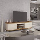 Rack Com Painel Para Tv Até 50 Polegadas Mirage 180cm Giga Mó