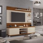 Rack Com Painel Para Tv Até 50 Polegadas Mirage 180cm Giga Mó