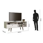 Rack Com Painel Para Tv Até 50 Polegadas Retrô Palas Espresso