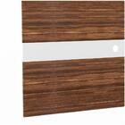 Rack Com Painel Para Tv Até 55 Pol. 2 Portas Az1017 Nogal/bra