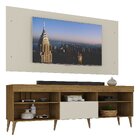 Rack Com Painel Para Tv Até 55 Polegadas 1 Porta 5 Nichos Ret