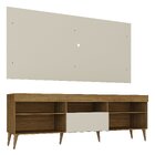 Rack Com Painel Para Tv Até 55 Polegadas 1 Porta 5 Nichos Ret