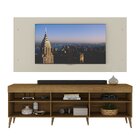 Rack Com Painel Para Tv Até 55 Polegadas 1 Porta 5 Nichos Ret