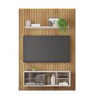 Rack Com Painel Para Tv Até 55 Polegadas 1 Porta Illusion Cae