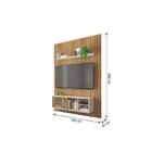 Rack Com Painel Para Tv Até 55 Polegadas 1 Porta Origem Caemm