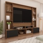 Rack Com Painel Para Tv Até 55 Polegadas 2,1m 2 Portas Delfos