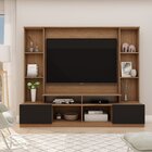 Rack Com Painel Para Tv Até 55 Polegadas 2,1m 2 Portas Delfos