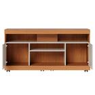 Rack Com Painel Para Tv Até 55 Polegadas 2 Portas Yara Maia F