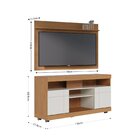Rack Com Painel Para Tv Até 55 Polegadas 2 Portas Yara Maia F