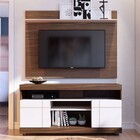Rack Com Painel Para Tv Até 55 Polegadas Bello 2 Portas Nogue