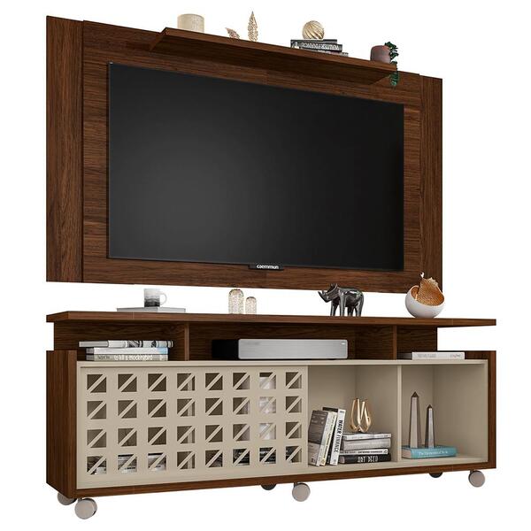 Rack Com Painel Para Tv Até 55 Polegadas Orion Caemmun | Leroy Merlin