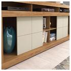 Rack Com Painel Para Tv Até 55 Polegadas Titan Caemmun