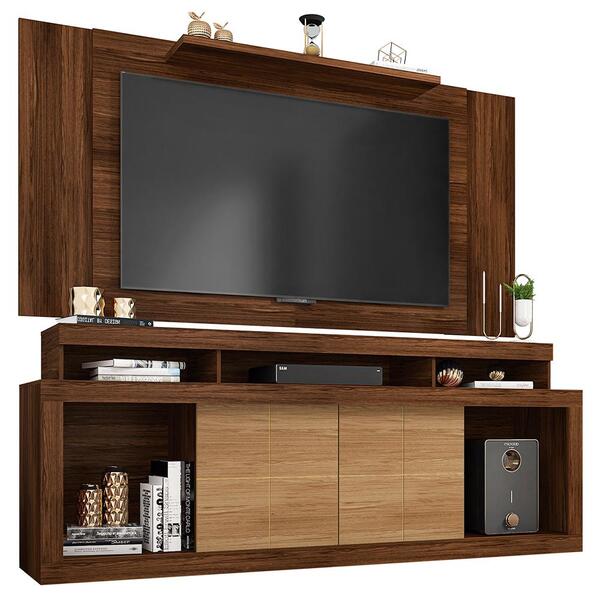 Rack Com Painel Para Tv Até 55 Polegadas Titan Caemmun