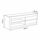 Rack Com Painel Para Tv Até 55 Polegadas Top Espresso Móveis