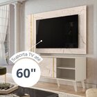 Rack Com Painel Para Tv Até 60 Polegadas 2 Portas Cronos  Fen