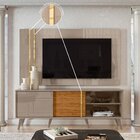 Rack Com Painel Para Tv Até 60 Polegadas 2 Portas Cronos  Fen