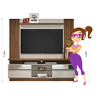 Rack Com Painel Para Tv Até 60 Polegadas Recife E Aurora Líne