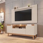 Rack Com Painel Para Tv Até 60 Polegadas Retrô Adria Esmerald