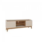 Rack Com Painel Para Tv Até 60 Polegadas Retrô Ravena Esmeral