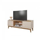 Rack Com Painel Para Tv Até 60 Polegadas Retrô Ravena Esmeral