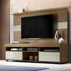 Rack Com Painel Para Tv Até 60 Polegadas Samba Yescasa Avelã/