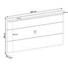 Rack Com Painel Para Tv Até 60 Polegadas Verona 2 Gavetas Off