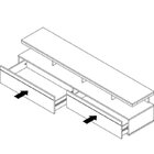 Rack Com Painel Para Tv Até 60 Polegadas Vivare 160cm Giga Mó