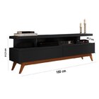 Rack Com Painel Para Tv Até 60 Polegadas Vivare 160cm Giga Mó