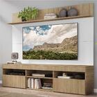 Rack Com Painel Para Tv Até 65" Multimóveis Madri Fg3365 Rust