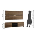 Rack Com Painel Para Tv Até 65 Polegadas 2 Portas 2 Nichos 18