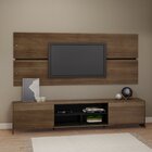 Rack Com Painel Para Tv Até 65 Polegadas 2 Portas 3 Nichos 22