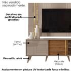 Rack Com Painel Para Tv Até 65 Polegadas 2 Portas Cronos Made