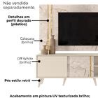 Rack Com Painel Para Tv Até 65 Polegadas 2 Portas Cronos Made