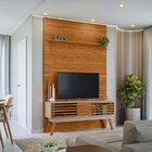 Rack Com Painel Para Tv Até 65 Polegadas 2 Portas Premium Fen