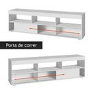 Rack Com Painel Para Tv Até 65 Polegadas Branco Orlando Madesa